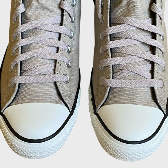 NWB Converse Chuck Taylor All Star High Street Mid Men 10.5 Wm12.5 Papyrus Black - Picture 4 of 15